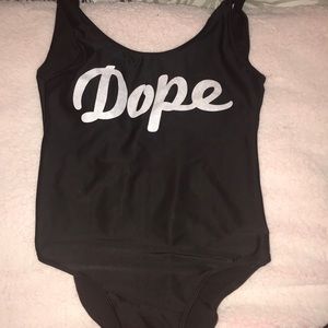 Women one piece bathing suit